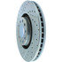 227.33096R by CENTRIC - Select Sport Drilled & Slotted Rotor, Right