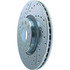 227.33098R by CENTRIC - Select Sport Drilled & Slotted Rotor, Right