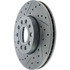 227.33110R by CENTRIC - Select Sport Drilled & Slotted Rotor, Right