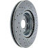 227.33138R by CENTRIC - Select Sport Drilled & Slotted Rotor, Right