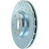 Centric 227.34039R Disc Brake Rotor Select Sport Drilled & Slotted Rotor, Right