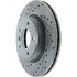 227.34048R by CENTRIC - Select Sport Drilled & Slotted Rotor, Right