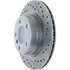 227.34078L by CENTRIC - Select Sport Drilled & Slotted Rotor, Left