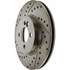 227.34101 by CENTRIC - C-Tek Standard Drilled and Slotted Brake Rotor