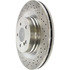 227.35119 by CENTRIC - C-Tek Standard Drilled and Slotted Brake Rotor