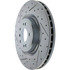 227.35138R by CENTRIC - Select Sport Drilled & Slotted Rotor, Right