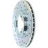 227.40022L by CENTRIC - Select Sport Drilled & Slotted Rotor, Left