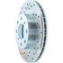 227.40023R by CENTRIC - Select Sport Drilled & Slotted Rotor, Right