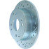 227.40024L by CENTRIC - Select Sport Drilled & Slotted Rotor, Left