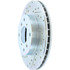 227.40039R by CENTRIC - Select Sport Drilled & Slotted Rotor, Right