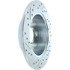 Centric 227.40042L Disc Brake Rotor Select Sport Drilled & Slotted Rotor, Left