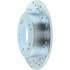 227.40040L by CENTRIC - Select Sport Drilled & Slotted Rotor, Left