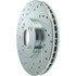 227.40046R by CENTRIC - Select Sport Drilled & Slotted Rotor, Right