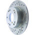 227.40055R by CENTRIC - Select Sport Drilled & Slotted Rotor, Right