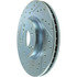 227.40057R by CENTRIC - Select Sport Drilled & Slotted Rotor, Right