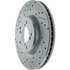 227.40075R by CENTRIC - Select Sport Drilled & Slotted Rotor, Right