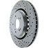 227.40090L by CENTRIC - Select Sport Drilled & Slotted Rotor, Left