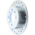 227.42054L by CENTRIC - Select Sport Drilled & Slotted Rotor, Left