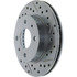 227.42060L by CENTRIC - Select Sport Drilled & Slotted Rotor, Left