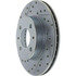 227.42061R by CENTRIC - Select Sport Drilled & Slotted Rotor, Right