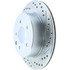 227.42077L by CENTRIC - Select Sport Drilled & Slotted Rotor, Left