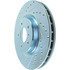 227.42076R by CENTRIC - Select Sport Drilled & Slotted Rotor, Right