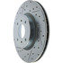 227.42083R by CENTRIC - Select Sport Drilled & Slotted Rotor, Right