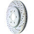 227.42085L by CENTRIC - Select Sport Drilled & Slotted Rotor, Left