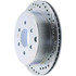 227.42087L by CENTRIC - Select Sport Drilled & Slotted Rotor, Left