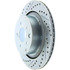 227.42093R by CENTRIC - Select Sport Drilled & Slotted Rotor, Right