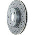 227.42096R by CENTRIC - Select Sport Drilled & Slotted Rotor, Right