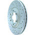 227.43013L by CENTRIC - Select Sport Drilled & Slotted Rotor, Left