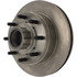 121.65026 by CENTRIC - C-Tek Standard Disc Brake Rotor - 12.55 in. Outside Diameter