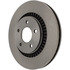 121.61080 by CENTRIC - C-Tek Standard Disc Brake Rotor - 12.40 in. Outside Diameter