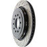 126.62158 by CENTRIC - Premium OE Style Slotted Brake Rotor