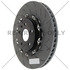 126.62165 by CENTRIC - Centric Premium OE Style Slotted Brake Rotor