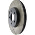 Centric 126.63039CSL Disc Brake Rotor Cryo Sport Slotted Rotor, Left