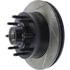 Centric 126.65046CSR Disc Brake Rotor and Hub Assembly Cryo Sport Slotted Rotor, Right