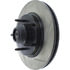 Centric 126.65055CSL Disc Brake Rotor and Hub Assembly Cryo Sport Slotted Rotor, Left