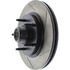 Centric 126.65056CSL Disc Brake Rotor and Hub Assembly Cryo Sport Slotted Rotor, Left