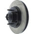 Centric 126.65055SR Disc Brake Rotor and Hub Assembly StopTech Sport Slotted