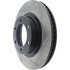 Centric 126.44127CSL Disc Brake Rotor Cryo Sport Slotted Rotor, Left