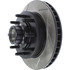 Centric 126.67030SR Disc Brake Rotor and Hub Assembly StopTech Sport Slotted
