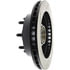 Centric 126.67040CSL Disc Brake Rotor and Hub Assembly Cryo Sport Slotted Rotor, Left