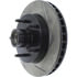 Centric 126.67028CSL Disc Brake Rotor and Hub Assembly Cryo Sport Slotted Rotor, Left