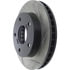 Centric 126.67029CSL Disc Brake Rotor Cryo Sport Slotted Rotor, Left