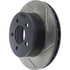 Centric 126.67045CSL Disc Brake Rotor Cryo Sport Slotted Rotor, Left