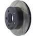 Centric 126.67045CSR Disc Brake Rotor Cryo Sport Slotted Rotor, Right