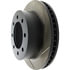Centric 126.67046CSL Disc Brake Rotor Cryo Sport Slotted Rotor, Left