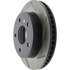 Centric 126.67048CSL Disc Brake Rotor Cryo Sport Slotted Rotor, Left